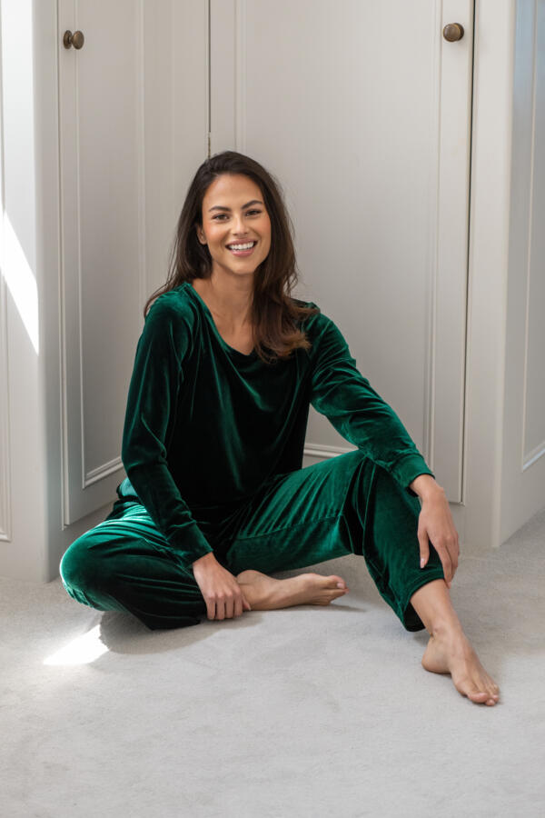 Velour Lounge Pyjama Set