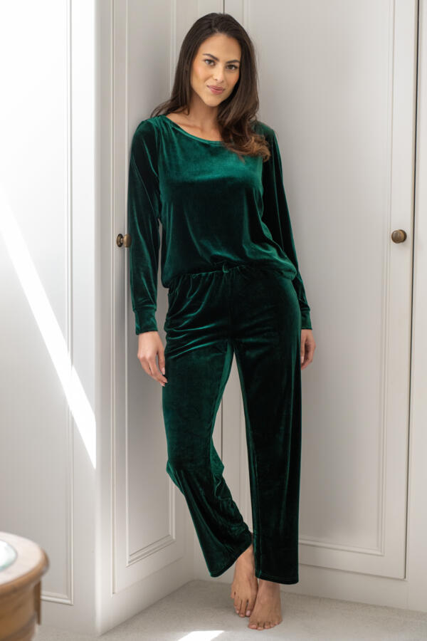 Velour Lounge Pyjama Set
