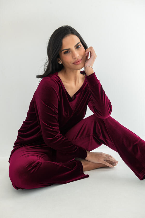 Velour Lounge Pyjama Set