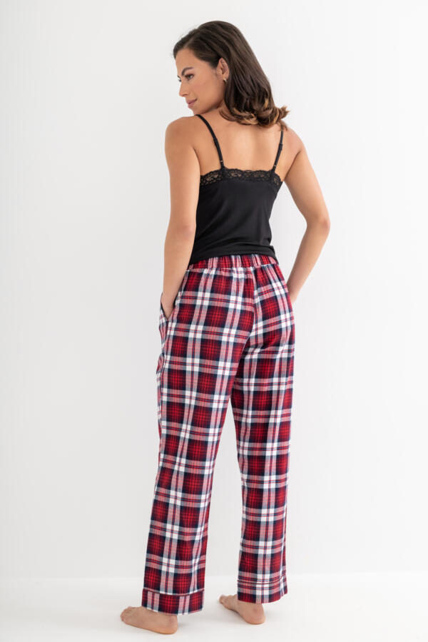 Cosy Check Brushed Cotton Trouser