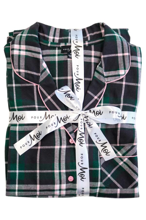 Cosy Check Brushed Cotton Pyjama Gift Set