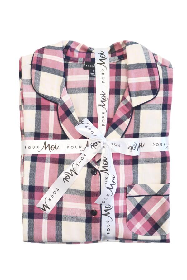 Cosy Check Pyjama & Sock Gift Bundle