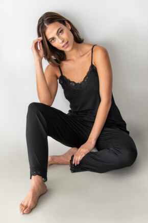 Sofa Loves Lace Cami & Trouser Gift Bundle - Black