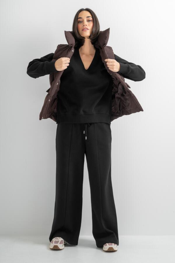 The Softest Off Duty Wide Leg Jogger