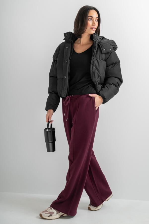 The Softest Off Duty Wide Leg Jogger