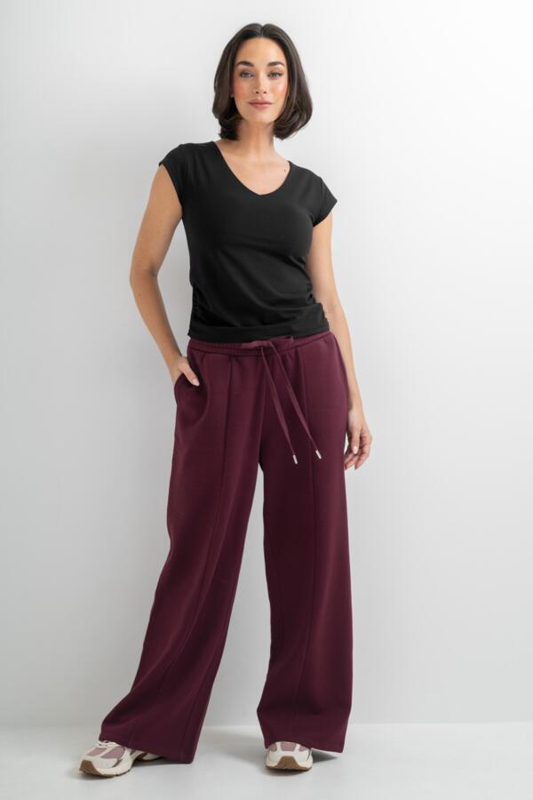 The Softest Off Duty Wide Leg Jogger