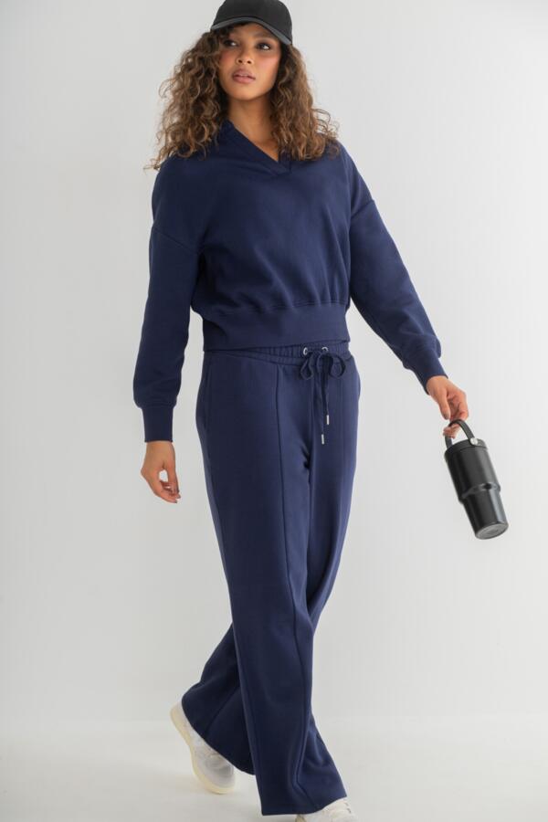 The Softest Off Duty Wide Leg Jogger