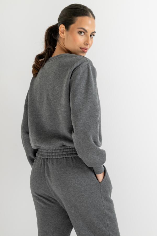The Softest Off Duty Relaxed Pocket Sweatshirt 