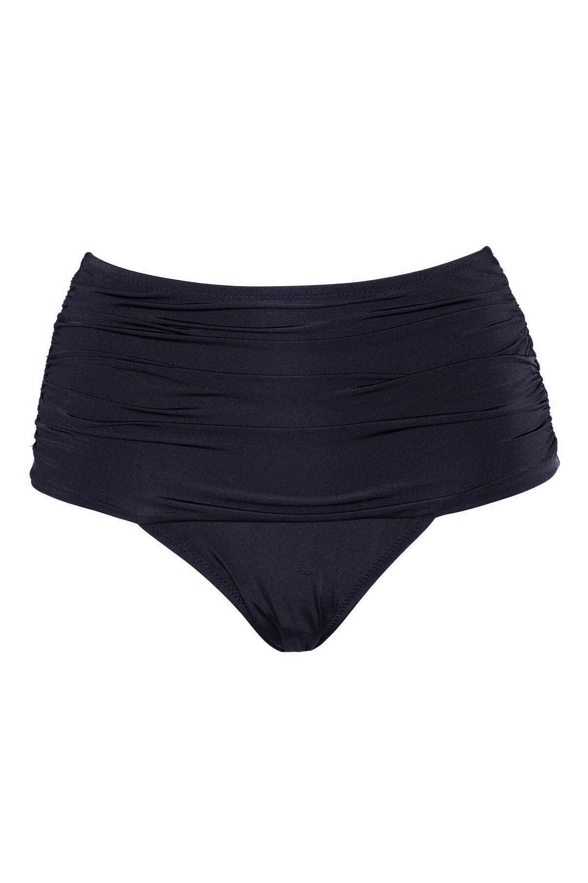 Space Control High Waisted Brief | Black | Pour Moi