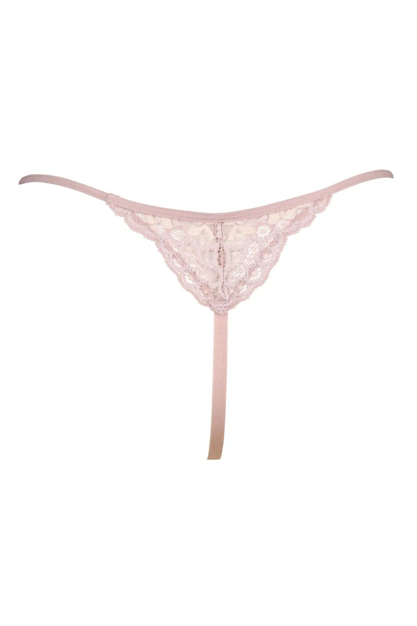 Opulence Thong | Mink/Oyster | Pour Moi