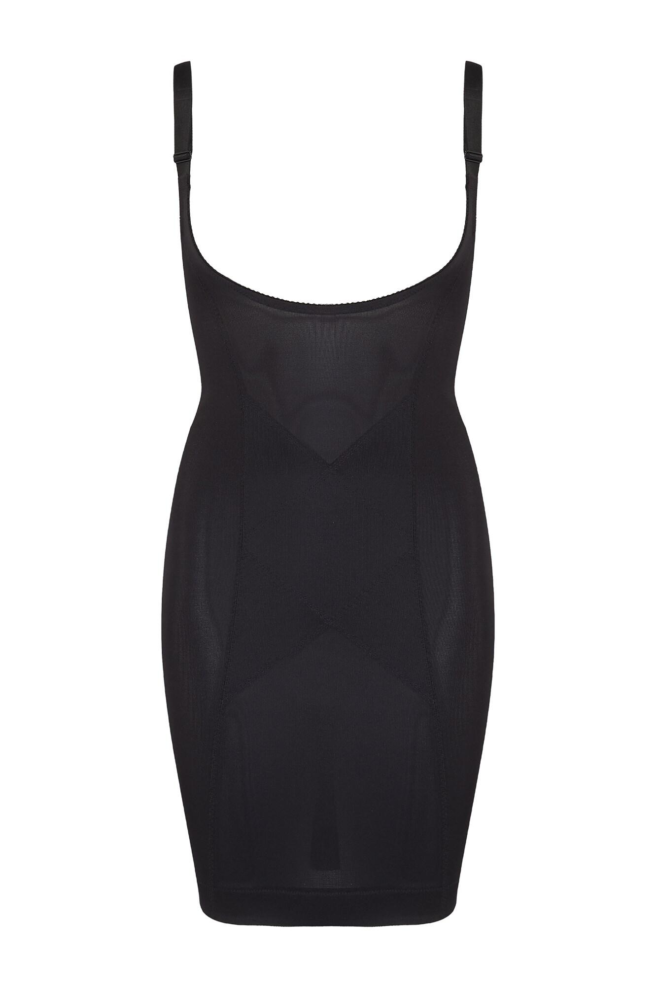 Hourglass Firm Control Wear Your Own Bra Slip Black Pour Moi