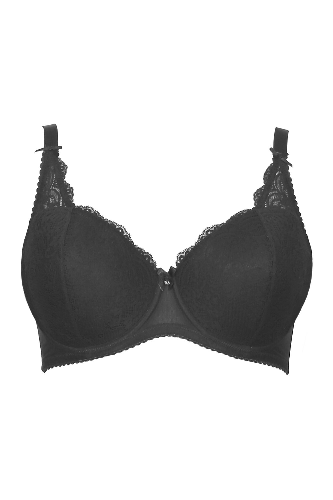 Opera Lightly Padded Balconette Bra Black Pour Moi