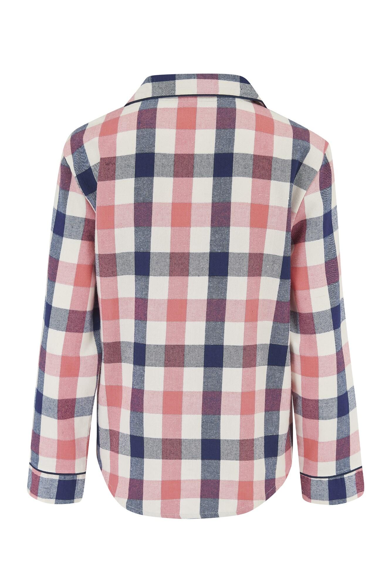 pour moi cosy check pyjama set