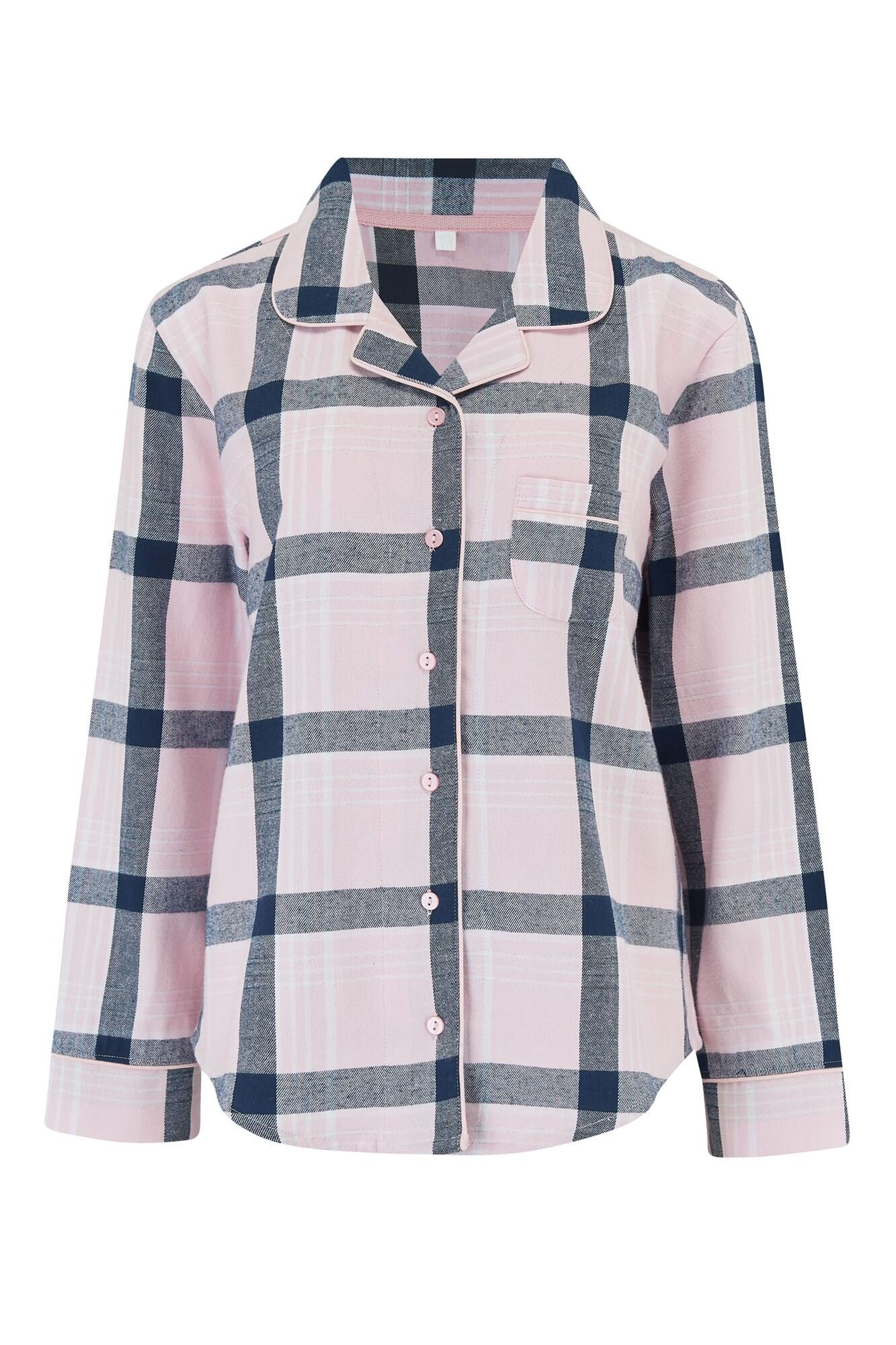 pour moi cosy check pyjama set