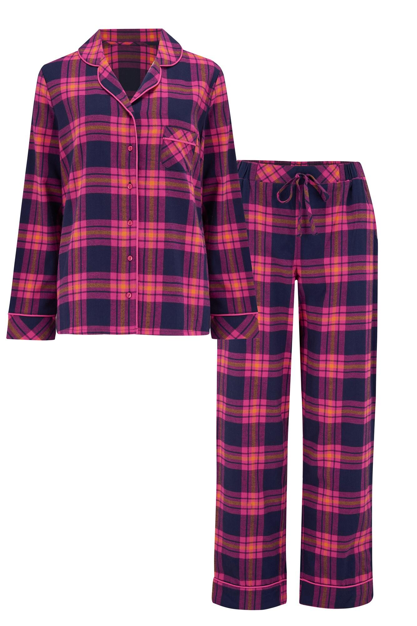 pour moi cosy check pyjama set