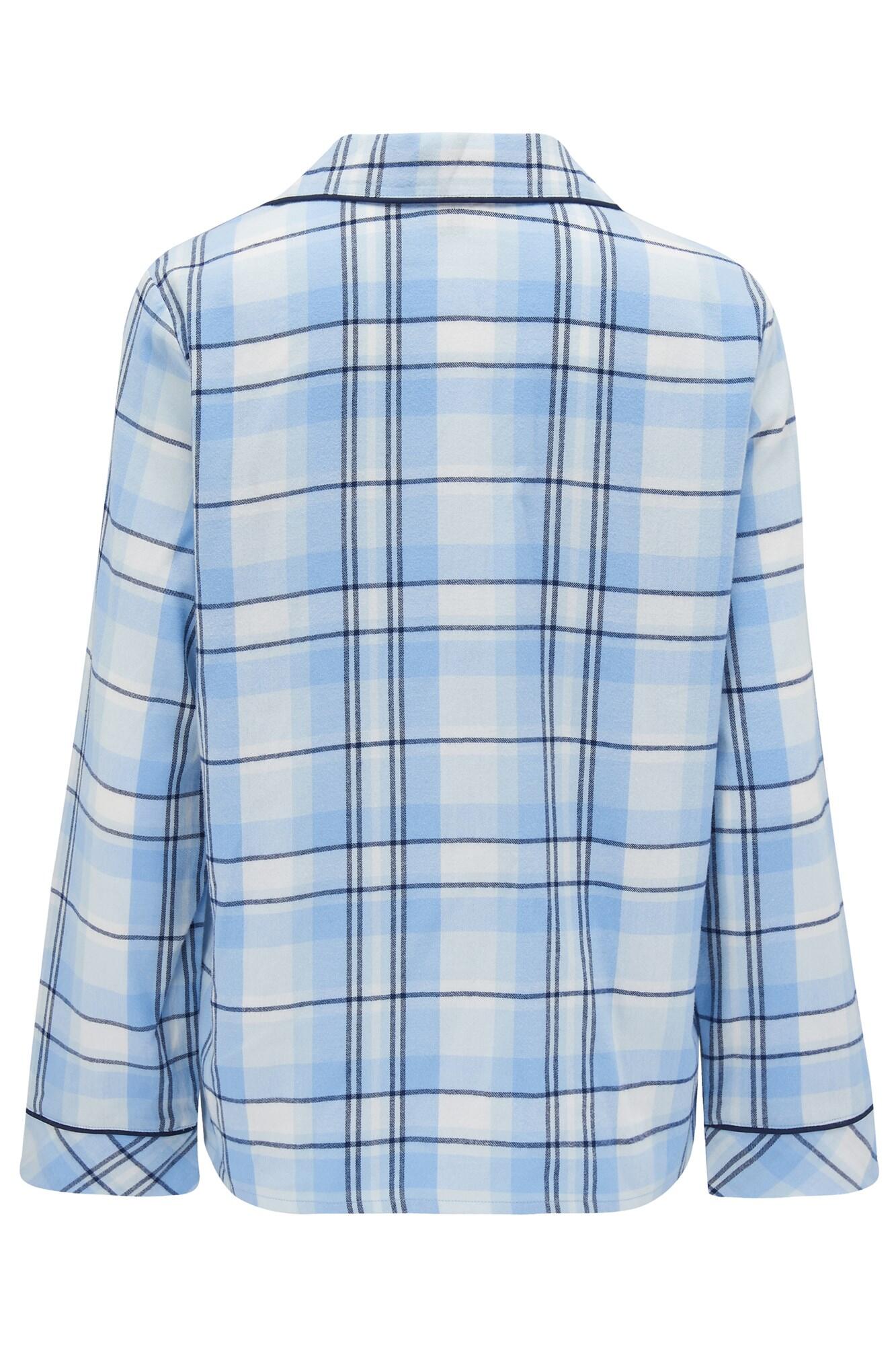 pour moi cosy check pyjama set