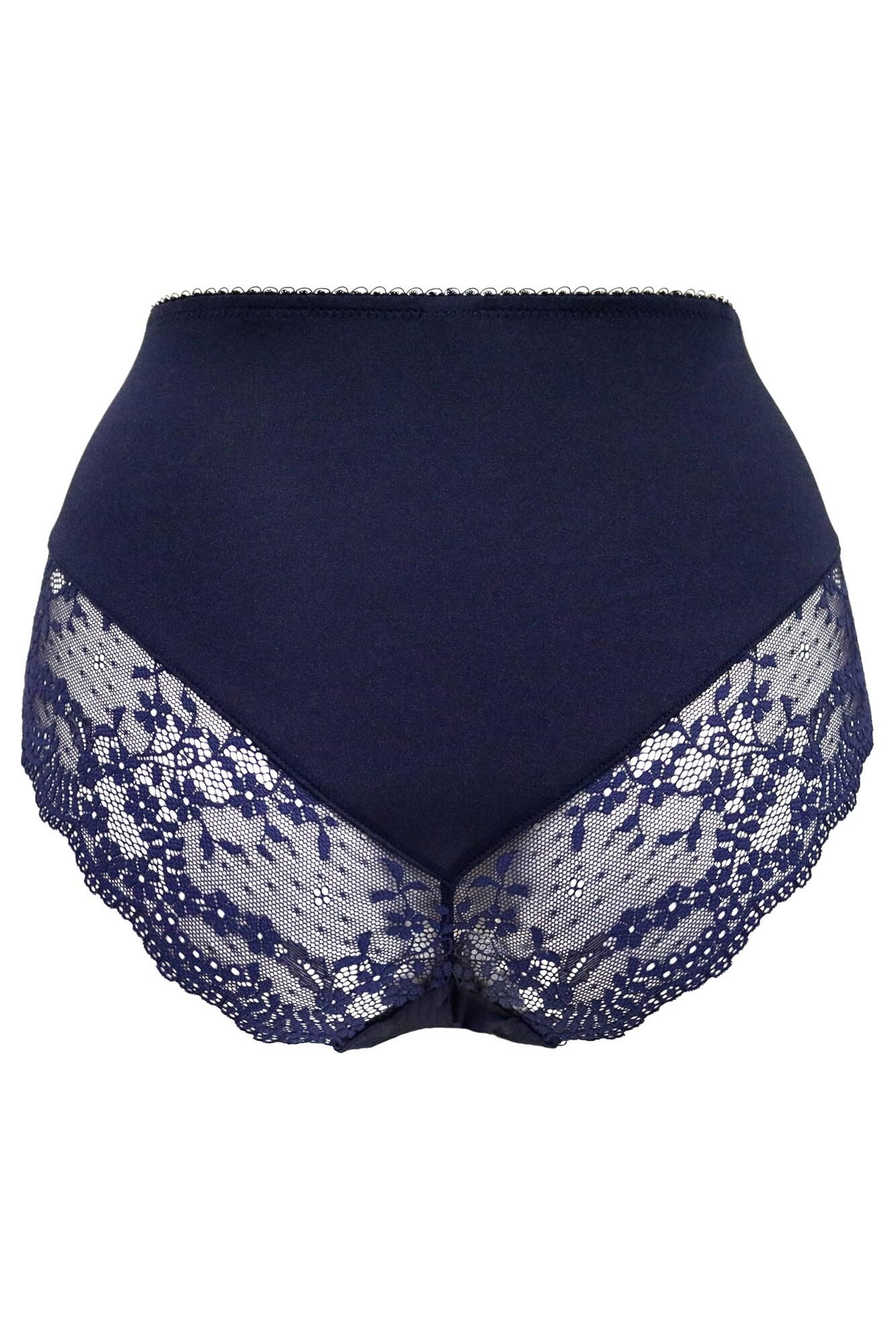 Flora Deep Brief in Navy | Pour Moi