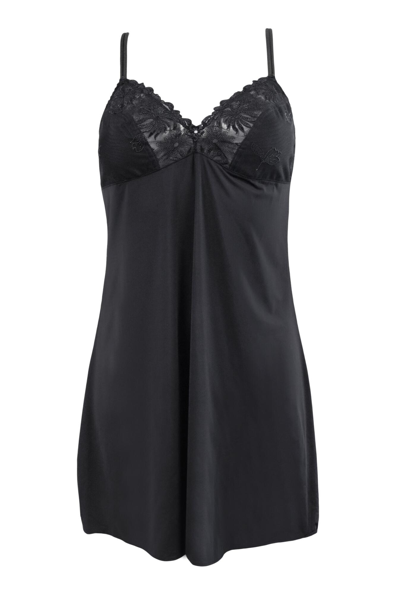 St Tropez Chemise | Pour Moi | St Tropez Chemise | Black | Pour Moi