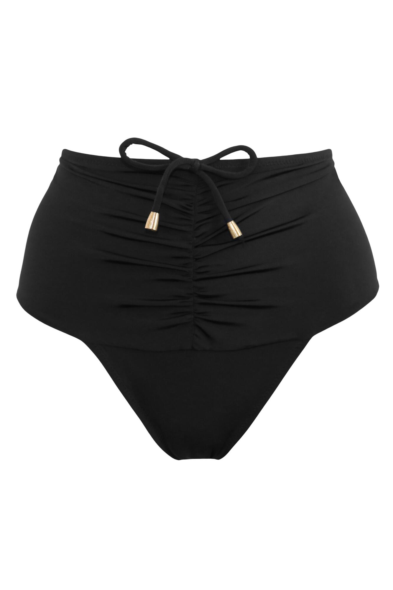 Santa Cruz Super High Waist Brief | Black | Pour Moi