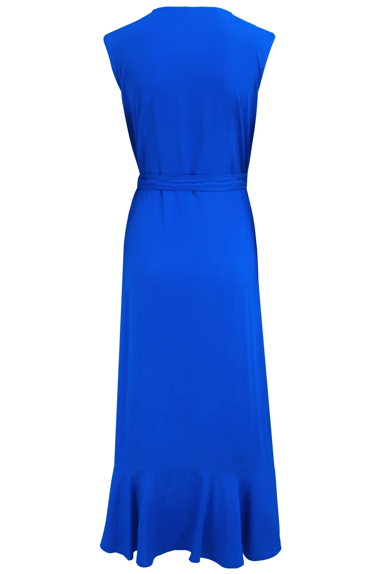 Midaxi Wrap Multiway Beach Dress in Ultramarine | Pour Moi