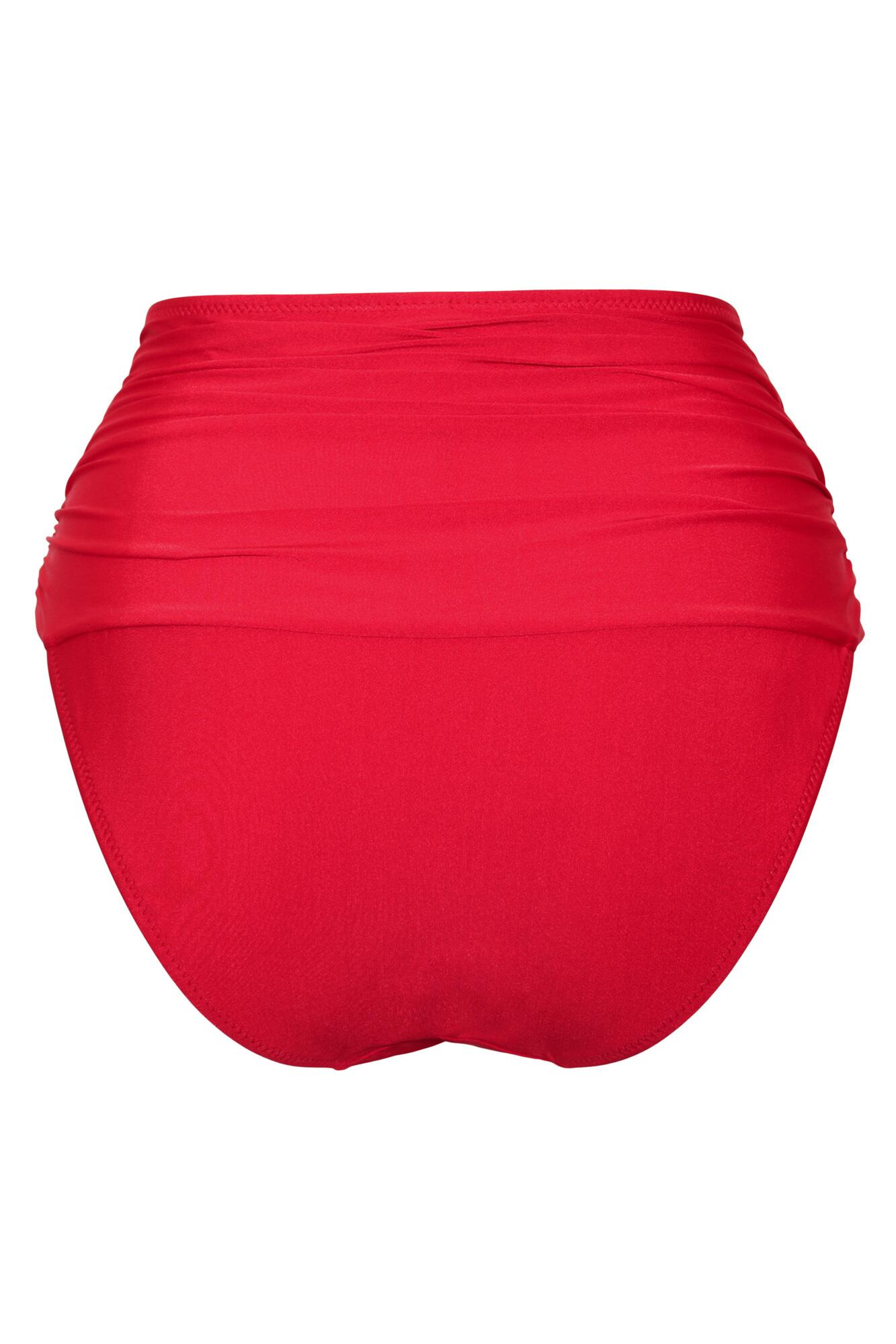 Samoa High Waist Control Brief | Red | Pour Moi