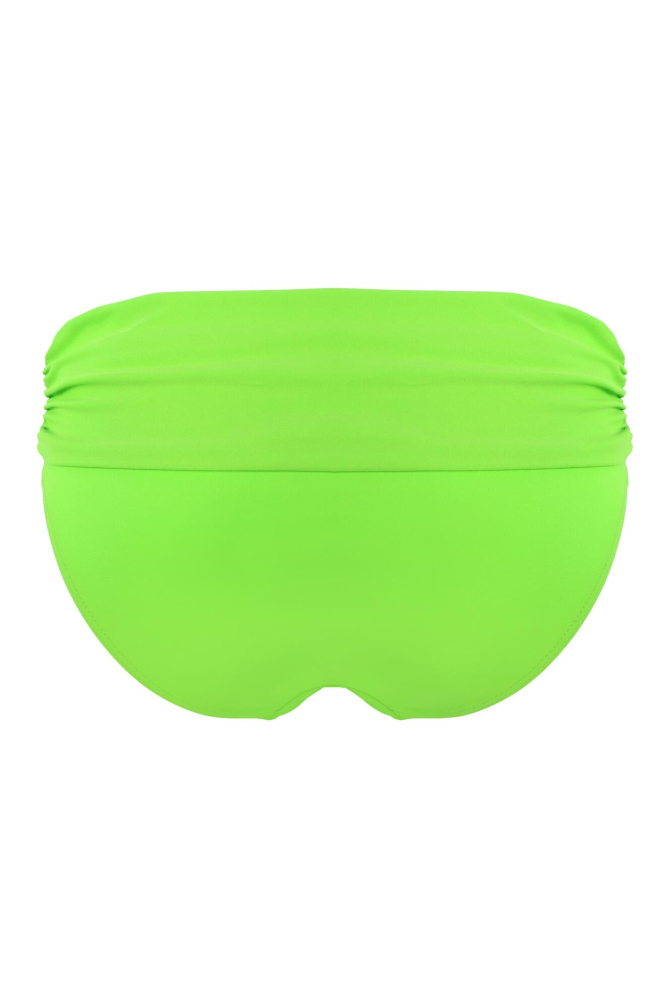 Free Spirit Fold Over Brief in Lime | Pour Moi