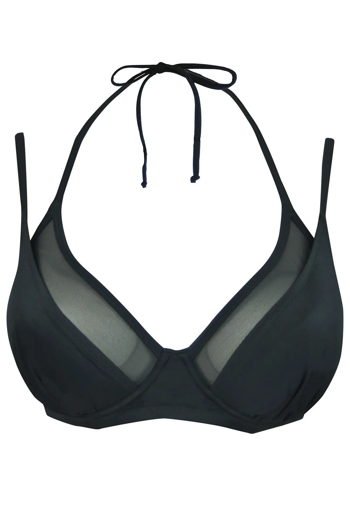 LBB Double Strap Underwired Convertible Top | Black | Pour Moi