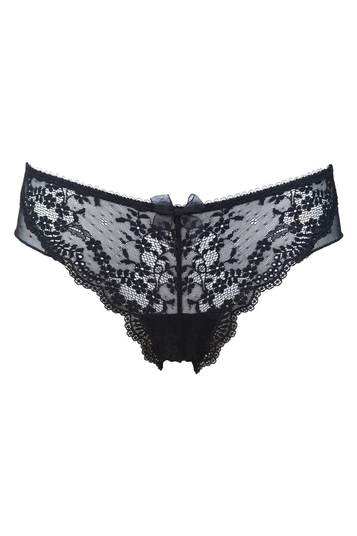 Flora Brazilian Brief in Black | Pour Moi