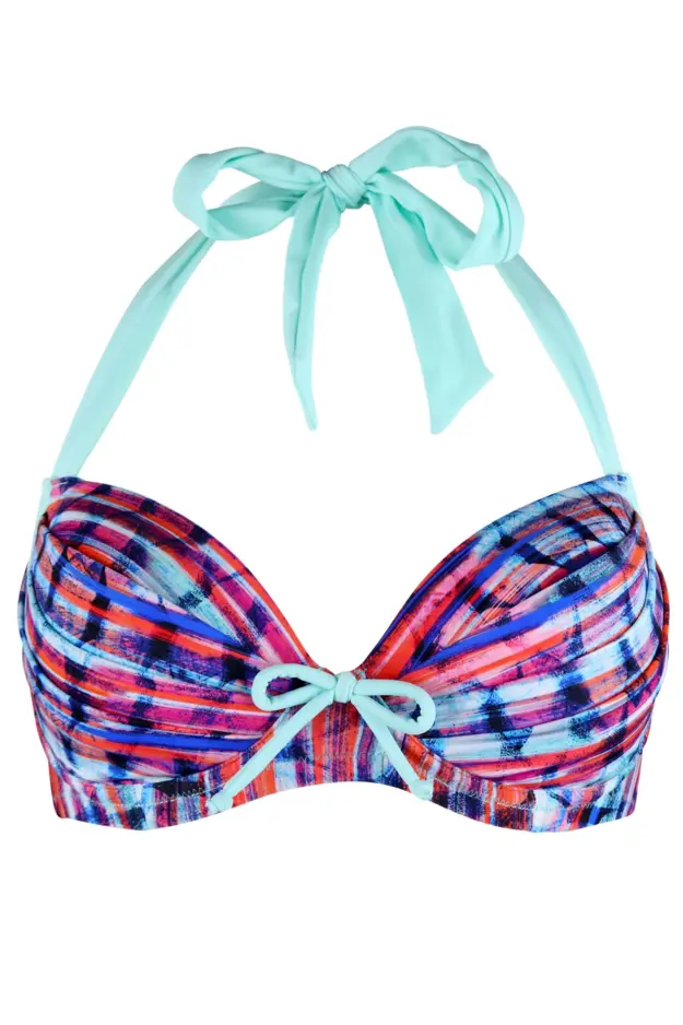 Ocean Bay Lightly Padded Halter Underwired Top | Pour Moi | Ocean Bay ...