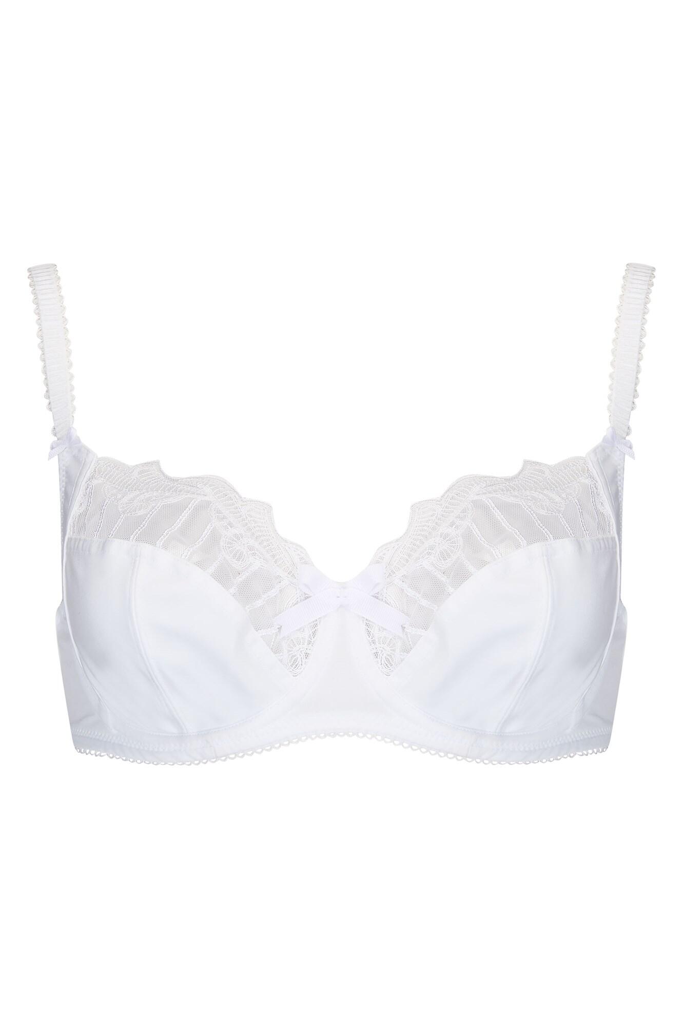 Sienna Full Cup Bra in White | Pour Moi