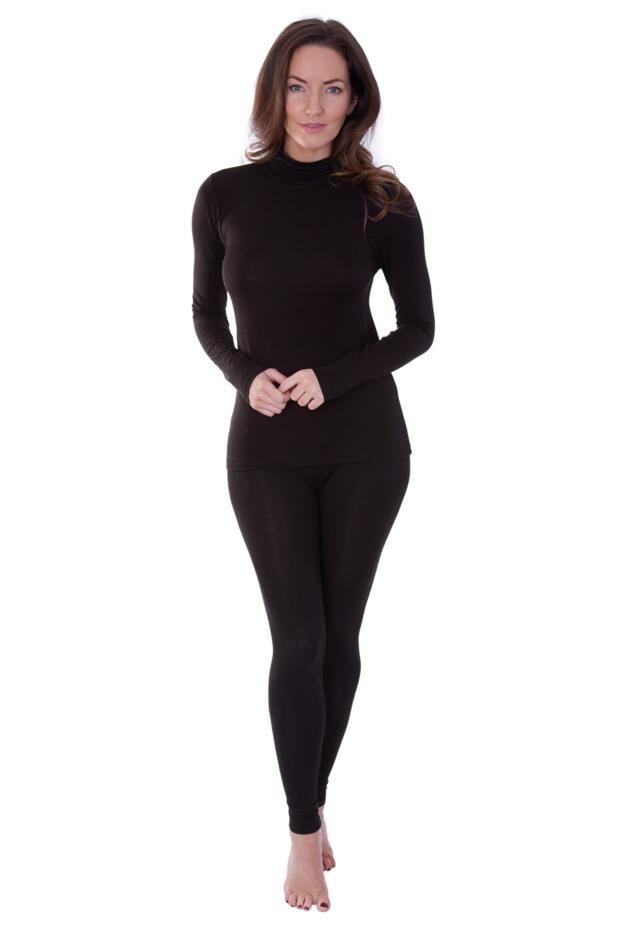 Buy Pour Moi Second Skin Thermal Roll Neck Top from Next Luxembourg