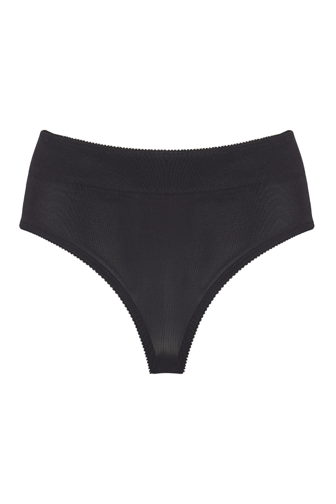 Buy Black High Waist Thong Firm Tummy Control Shaping Thong from the Next  UK online shop