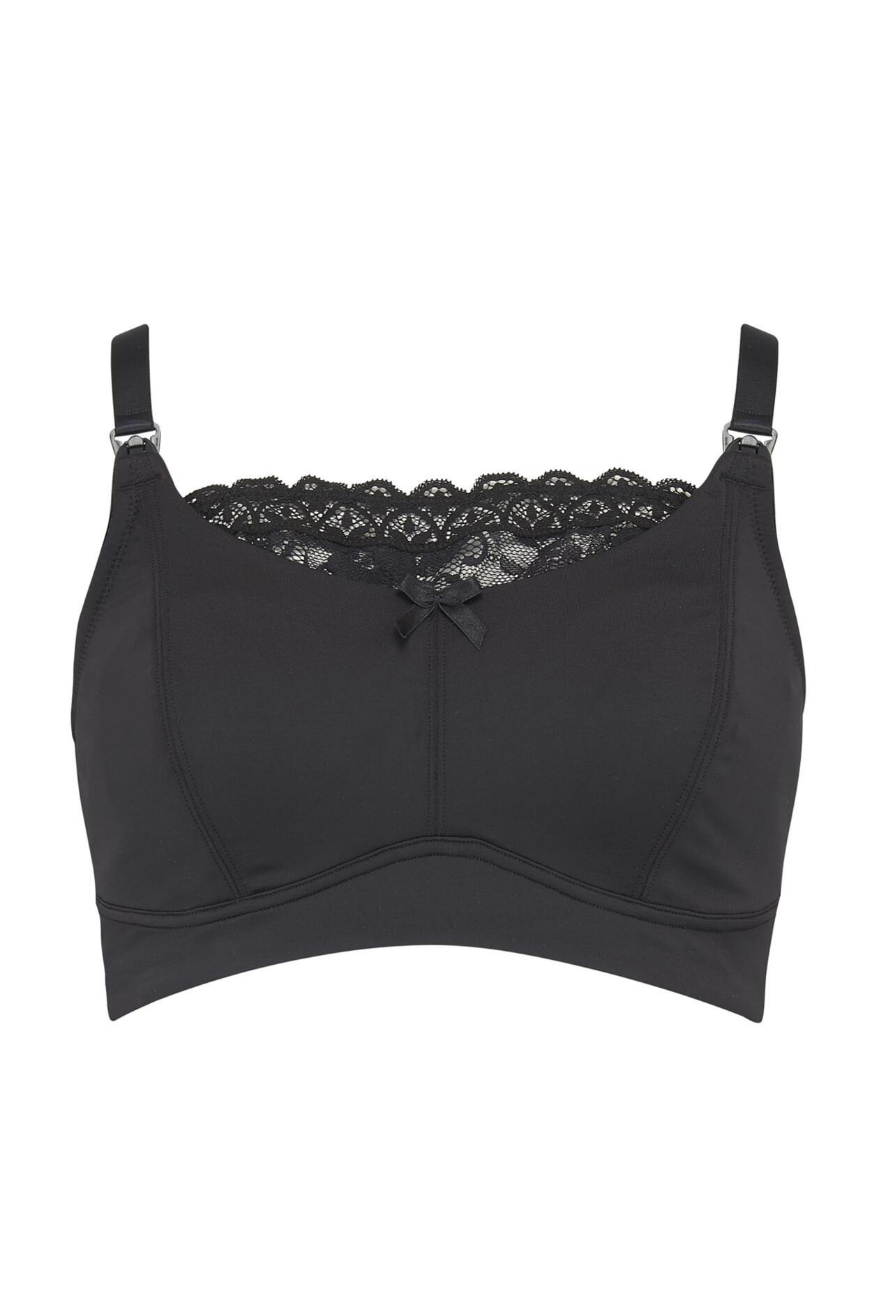 Rebel Maternity Nursing Bra in Black | Pour Moi