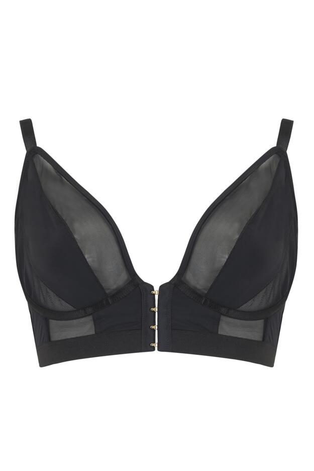 India Front Fastening Underwired Bralette B-G
