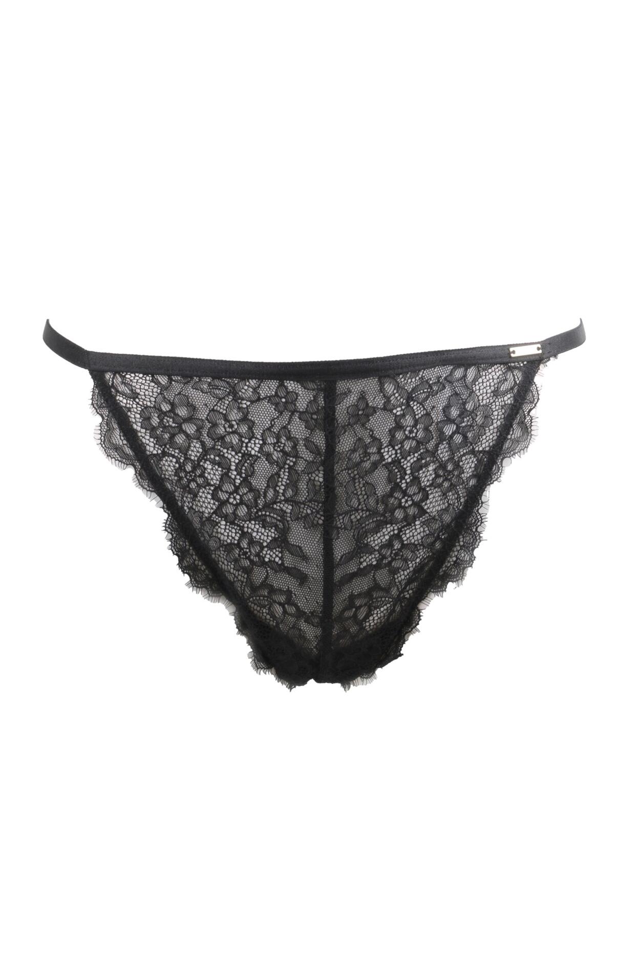 India Thong in Black | Pour Moi