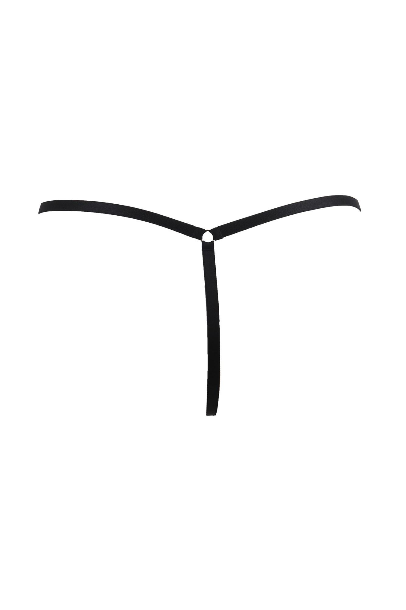 India Thong - Black