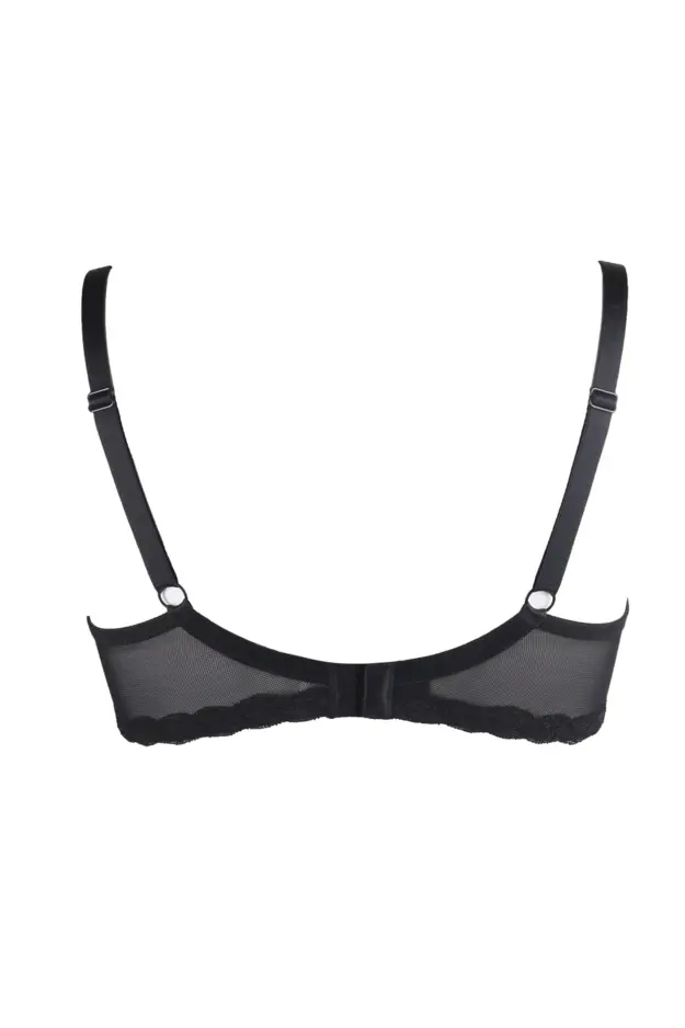 Luxe Linear Lightly Padded Bra | Pour Moi | Luxe Linear Lightly Padded ...