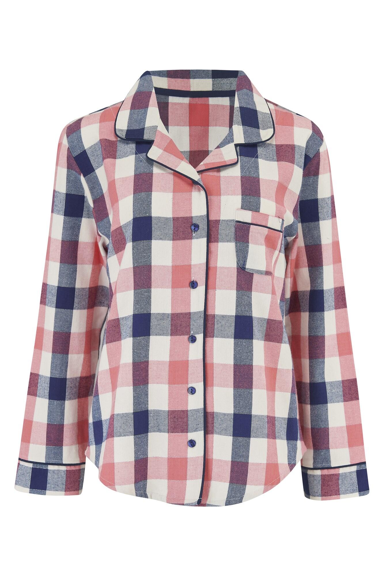 pour moi cosy check pyjama set