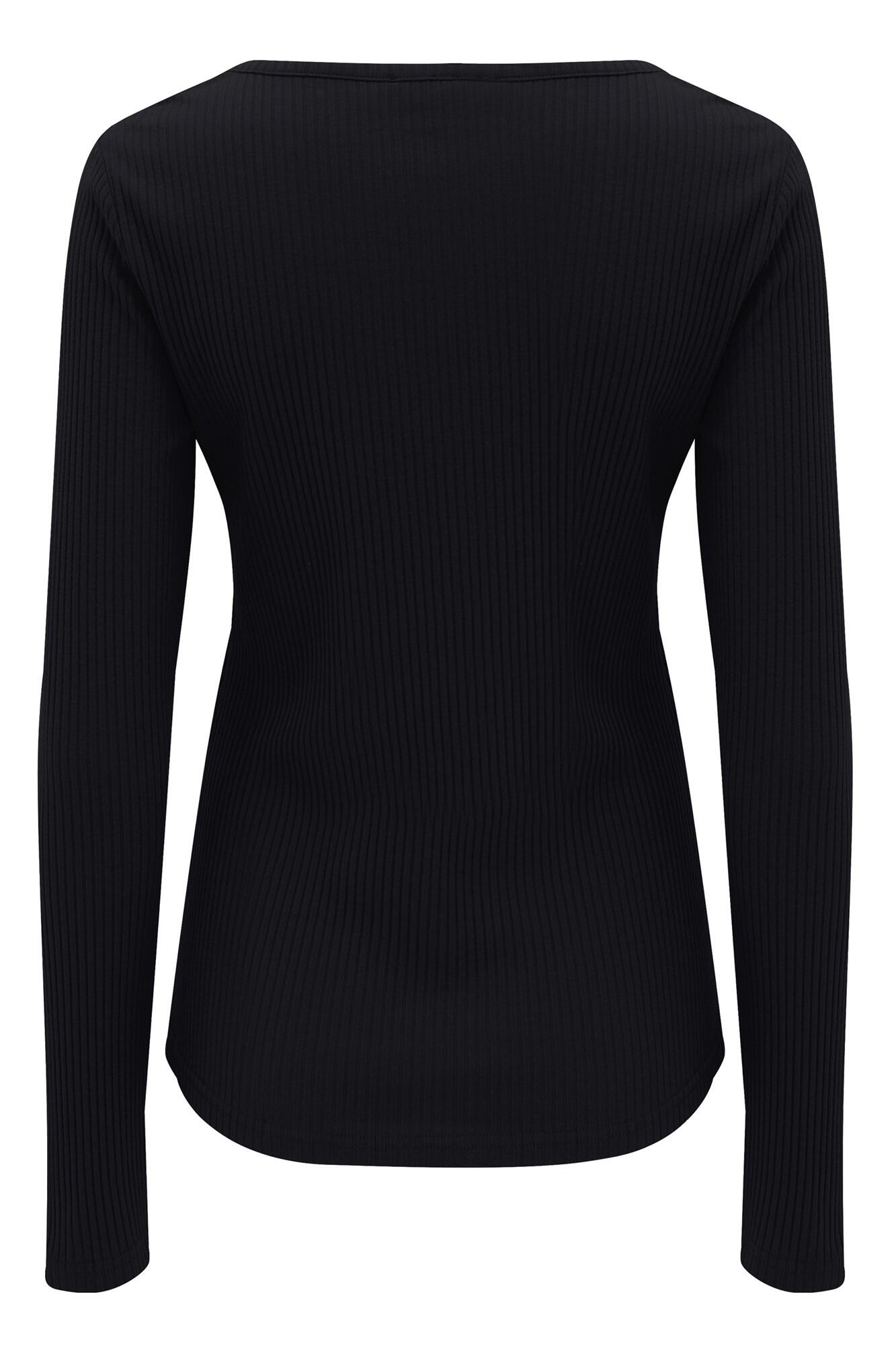 Off Duty Rib Jersey Support Cami - Black
