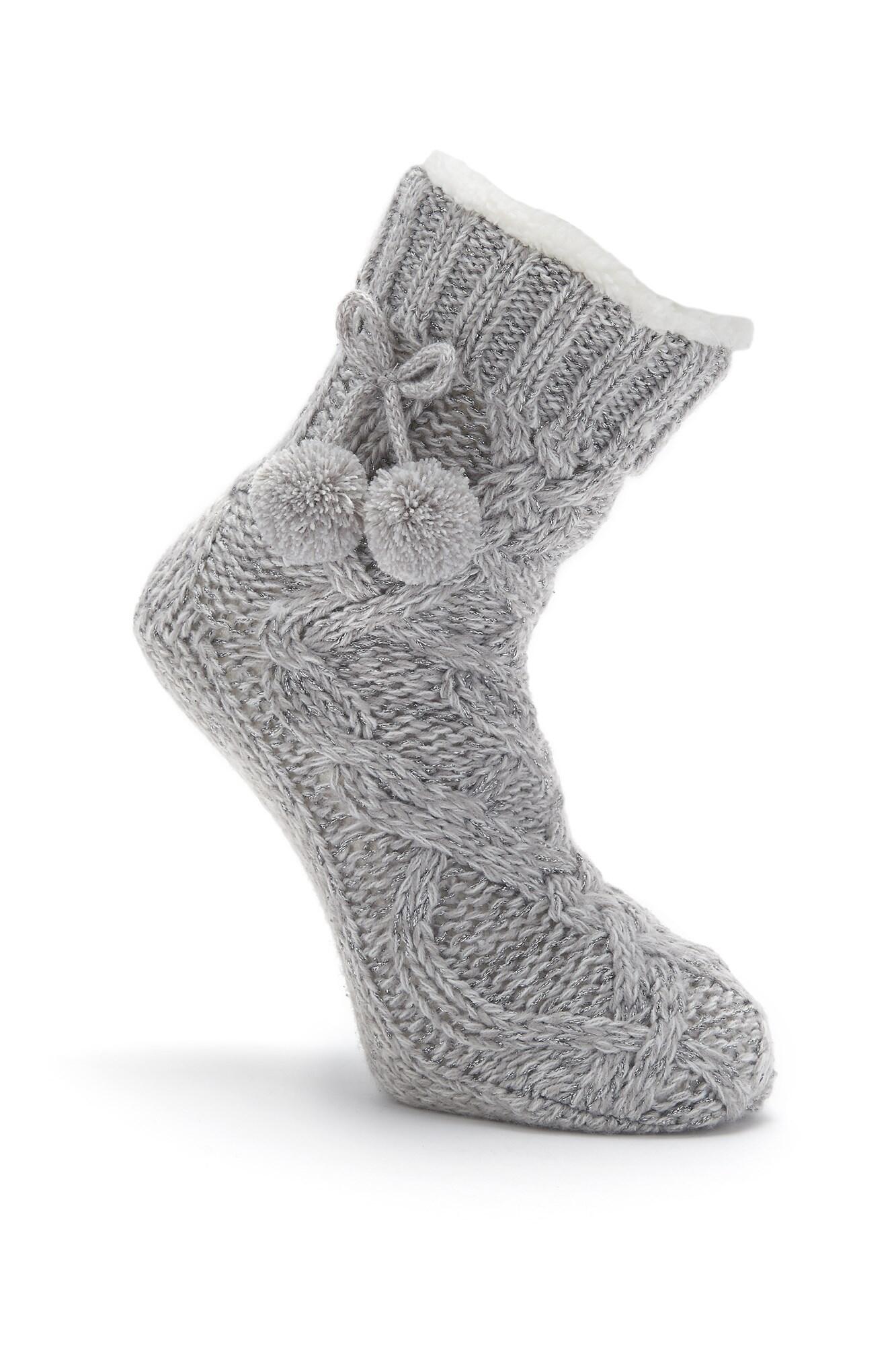 pour moi slipper socks