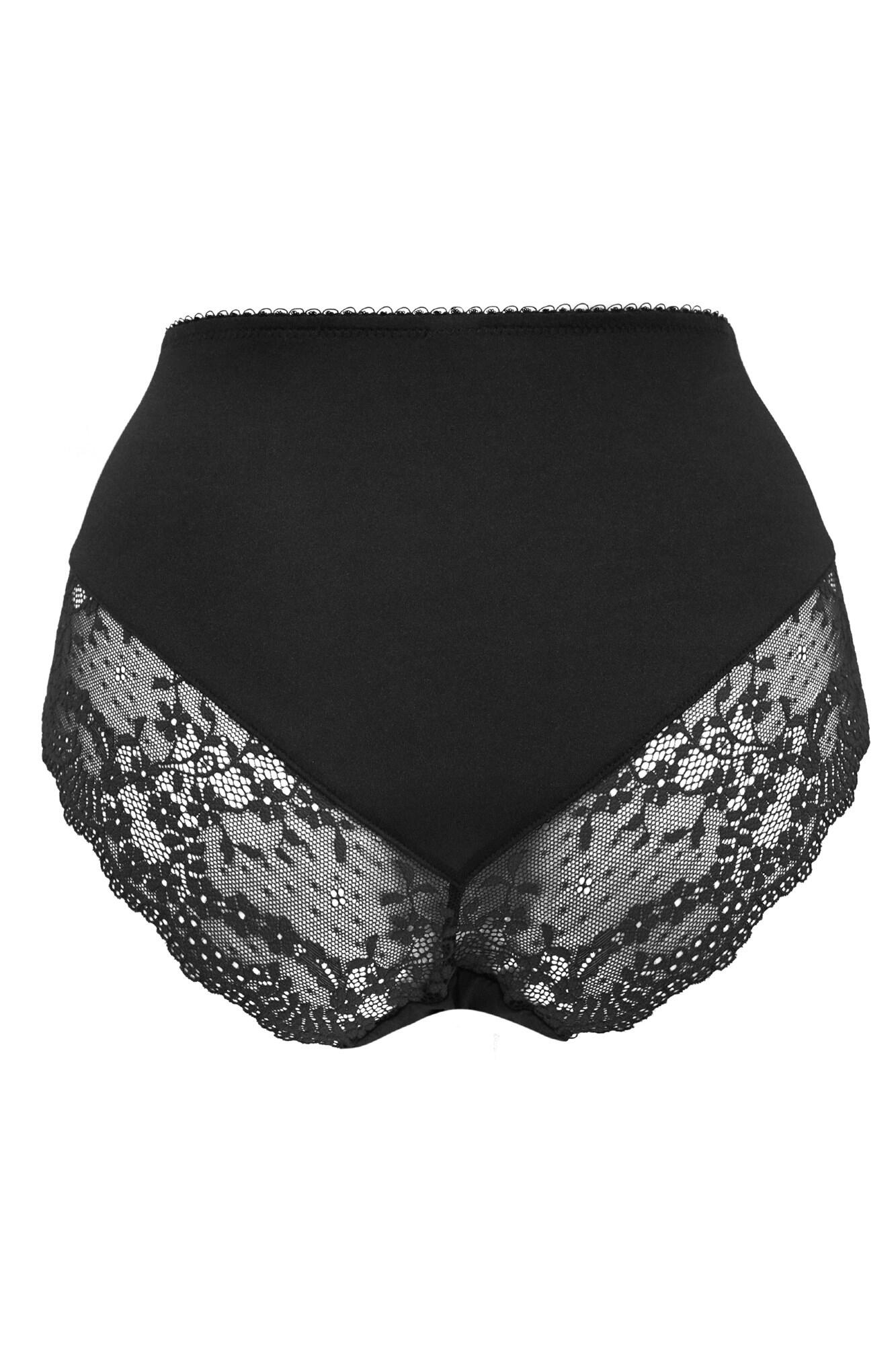 Flora Deep Brief in Black | Pour Moi