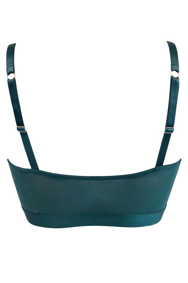 India Front Fastening Underwired Bralette B-G