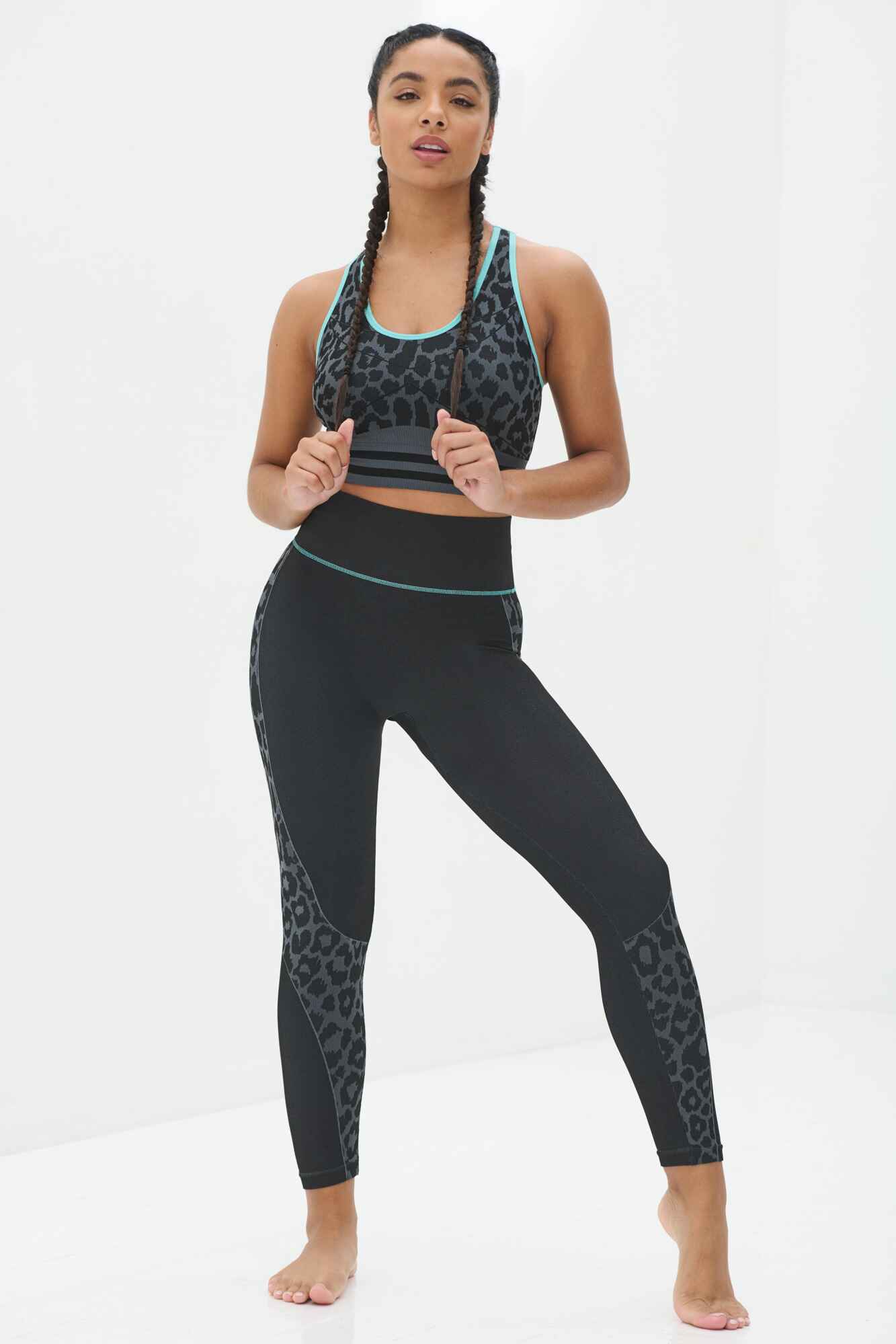 Free Leaper Leggings 7//8 con Bolsillos Mujer Cintura Alta Pantalón Deportivo Yoga y Pilates Mallas para Fitness Running