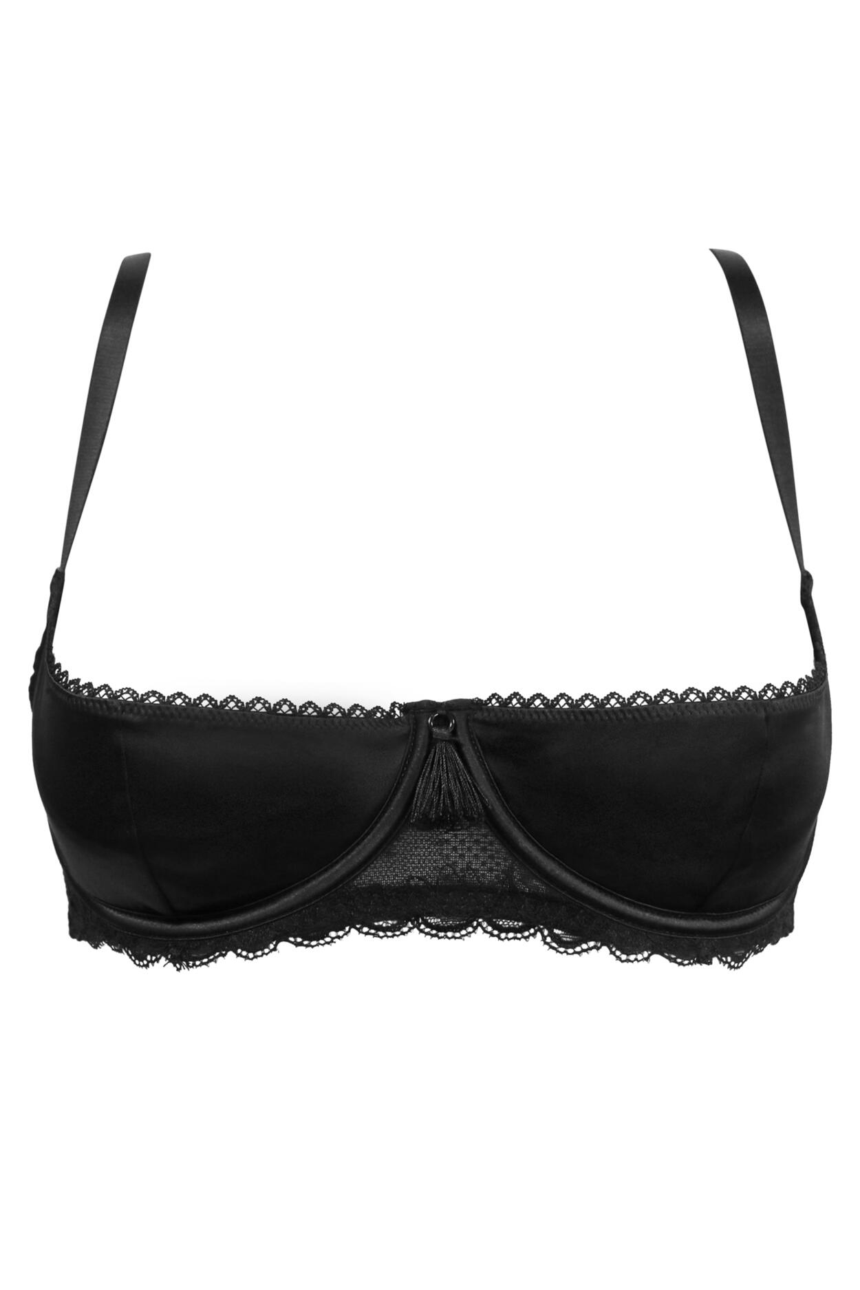 For Your Eyes Only Underwired Set in Black | Pour Moi