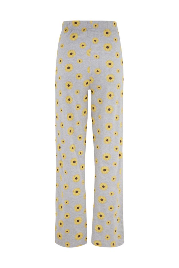Buy Morrio Women Yellow Printed 100%Cotton Top and Pyjama Set (L