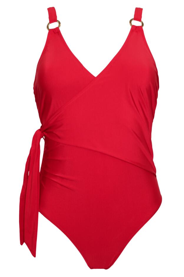 Samoa Wrap Over Control Swimsuit