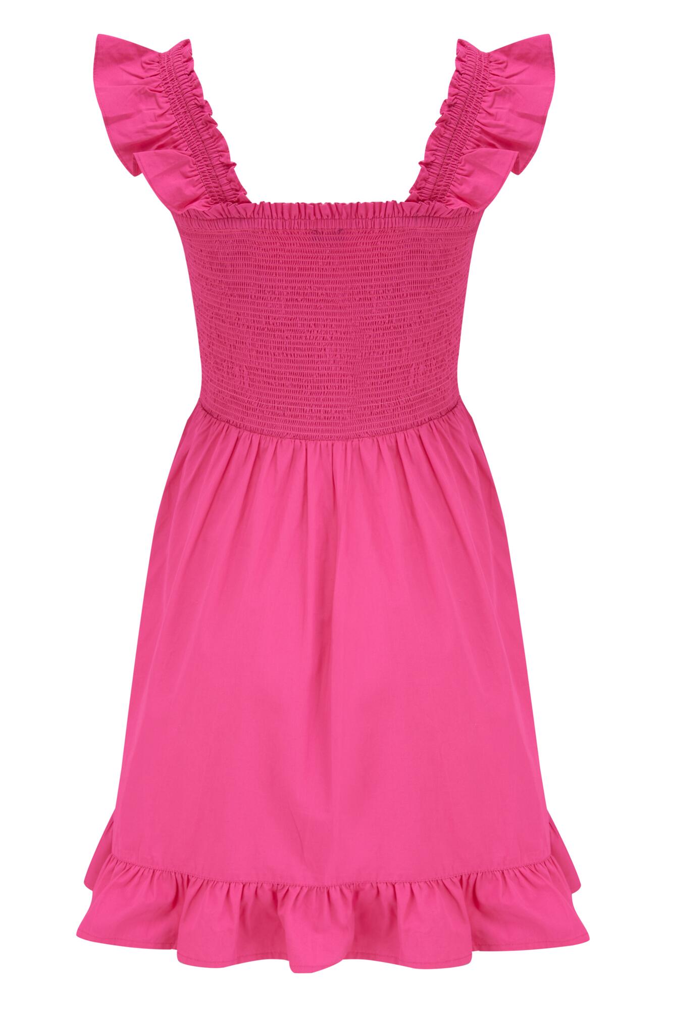 Ellie Ruffle Cami Mini Dress –