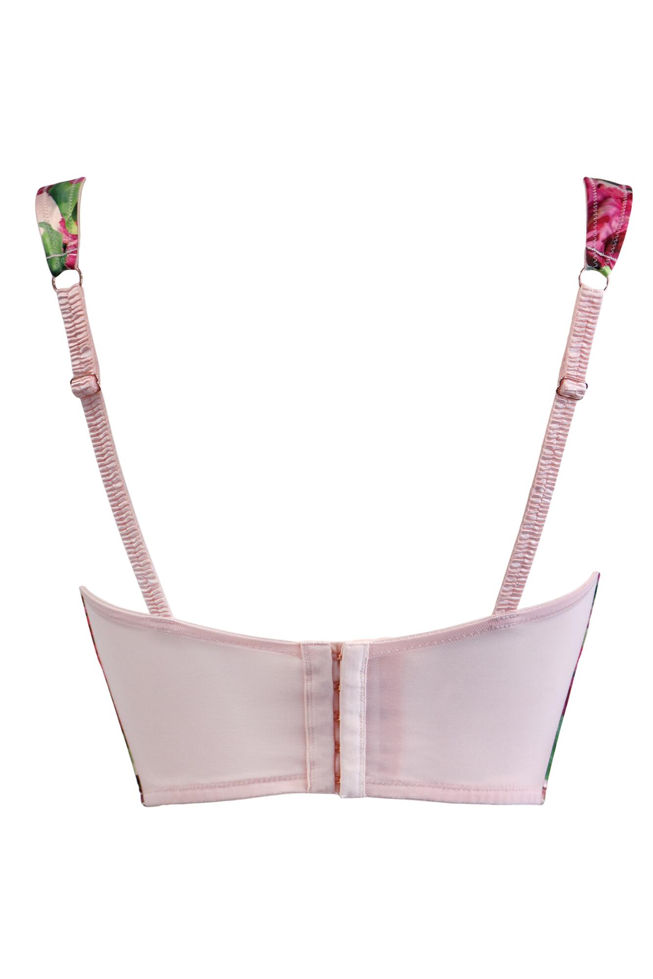 Couture Lightly Padded Bustier, Bloom