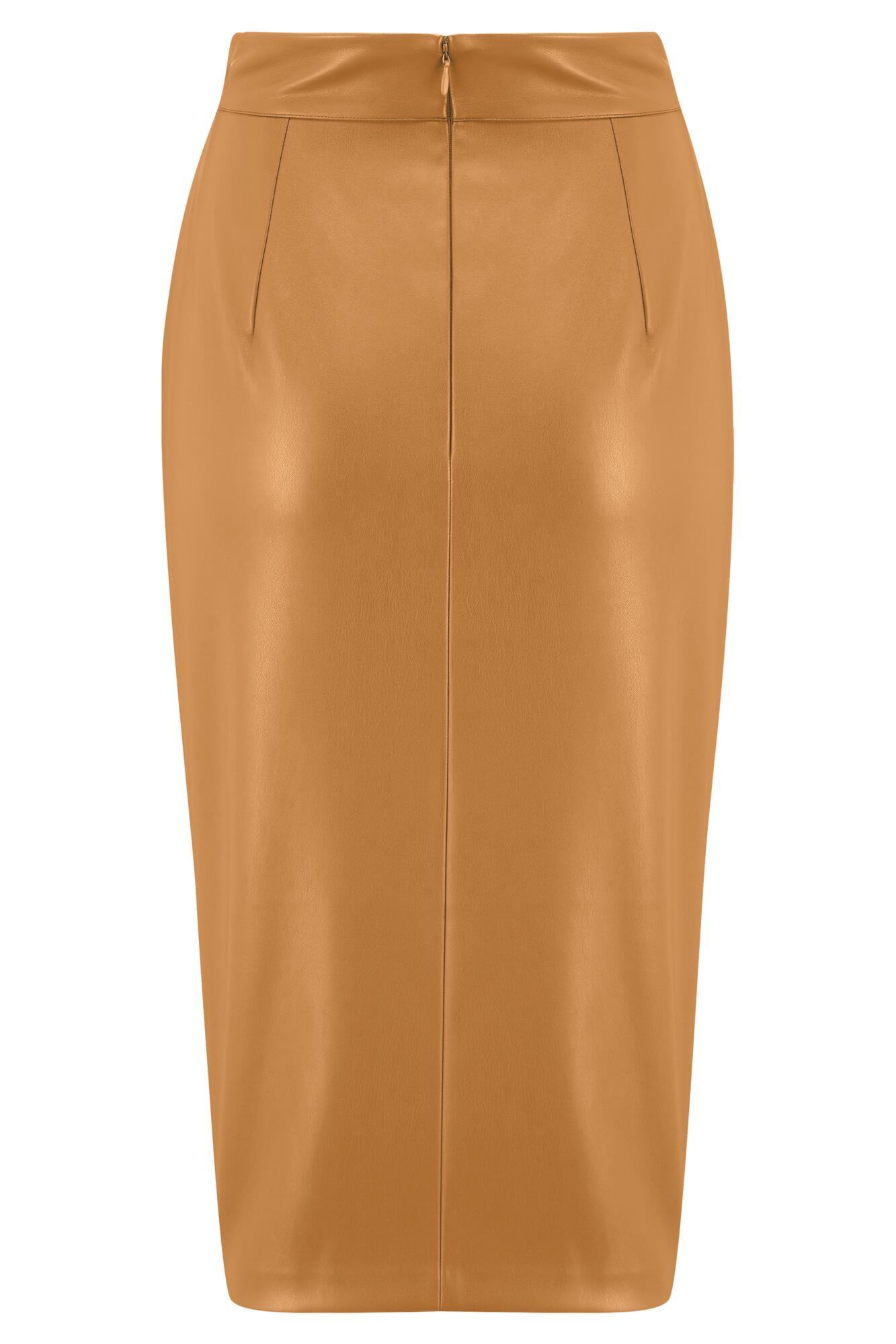 Faux leather pencil skirt queen hotsell