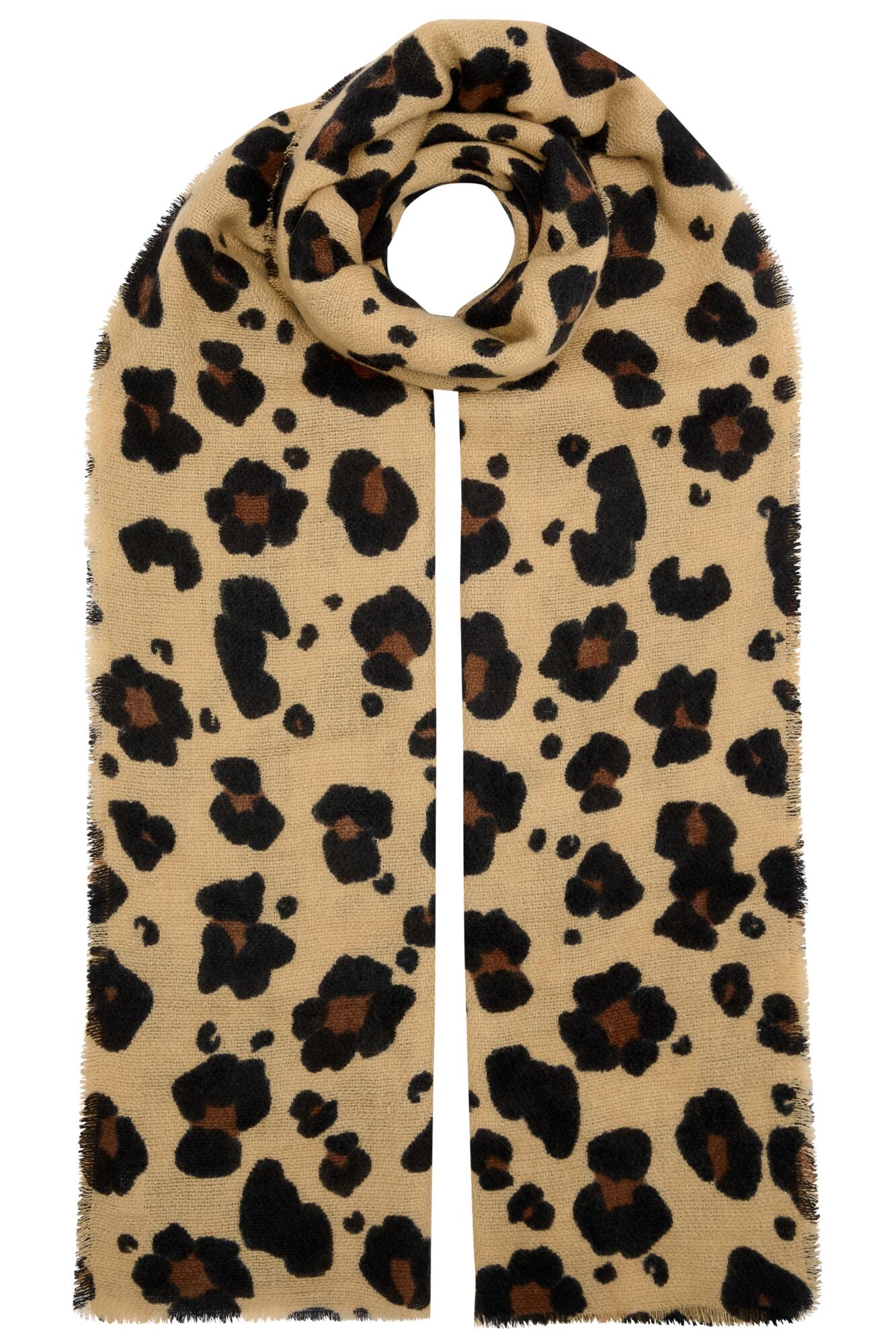Supreme Leopard Scarf (FW15)